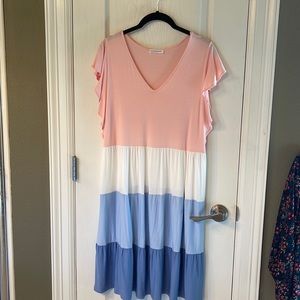 Chic Soul Colorblock Dress